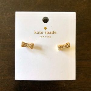 Kate Spade ♠️ Gold Bow Earrings